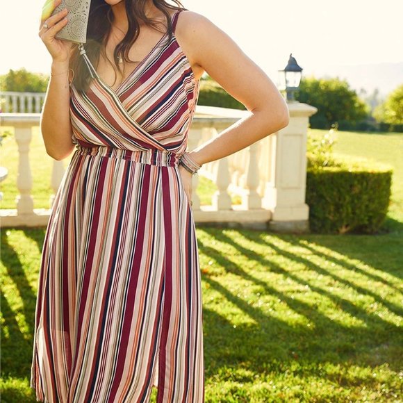Maurices Dresses & Skirts - Maurices Berry Stripe Dress Tank Top Thin Strap